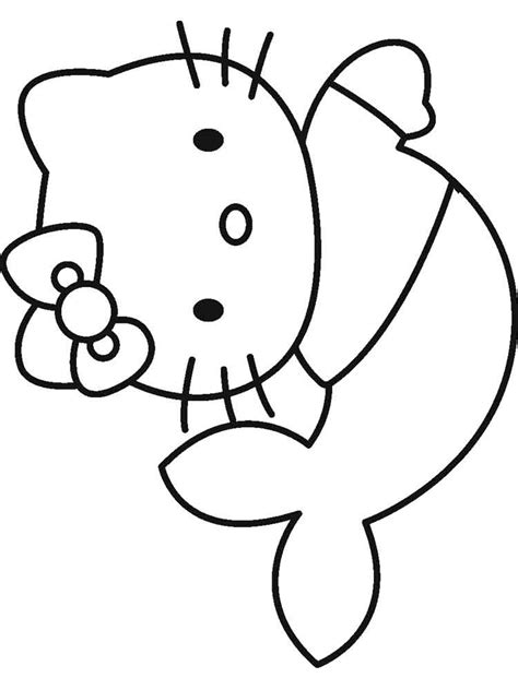 Mermaid Cat Coloring Page / Coloring Pages - Quote coloring pages to print.
