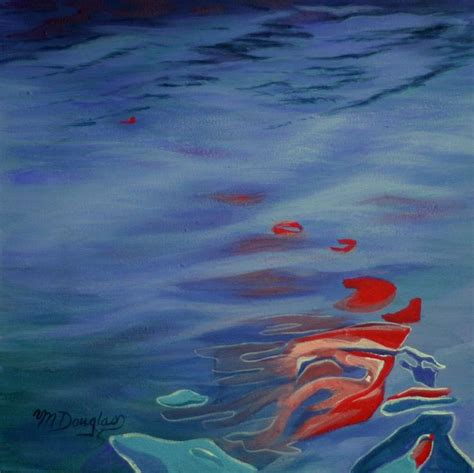 Melodie Douglas Art Blog Water Reflections Acrylic Painting