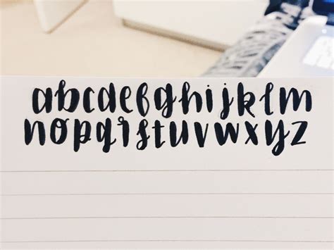Aesthetic Letter Alphabet