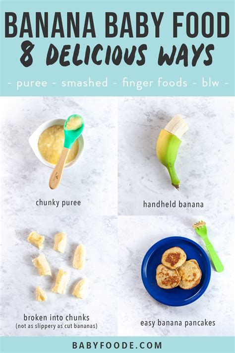 How To Serve Banana To Baby Baby Foode