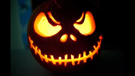 My 13 year old daughter expressed . Jack The Pumpkin King Time Lapse Carving - YouTube