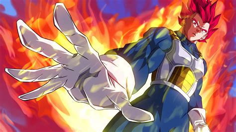 Dragon Ball Z Vegeta Super Saiyan 3 Battle Of Gods