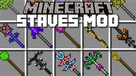 We did not find results for: Minecraft STAVES MOD / FIGHT WITH GRAVITY WEAPONS AND ...