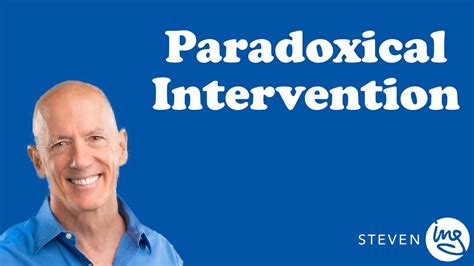 Paradoxical Intervention Youtube