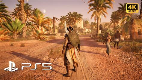 Assassin S Creed Origins Ps Gameplay K Fps Youtube