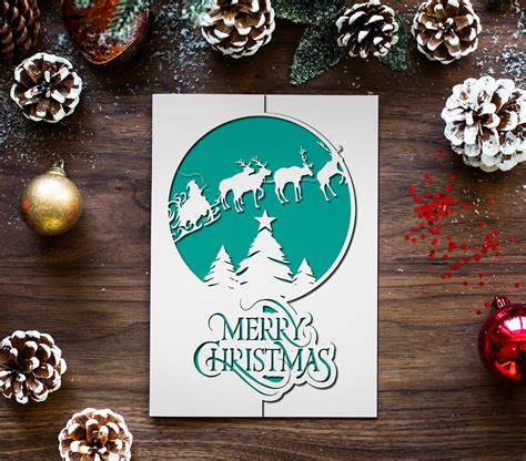 296 Christmas Card Svg Files For Cricut Free Crafter Svg File For Cricut