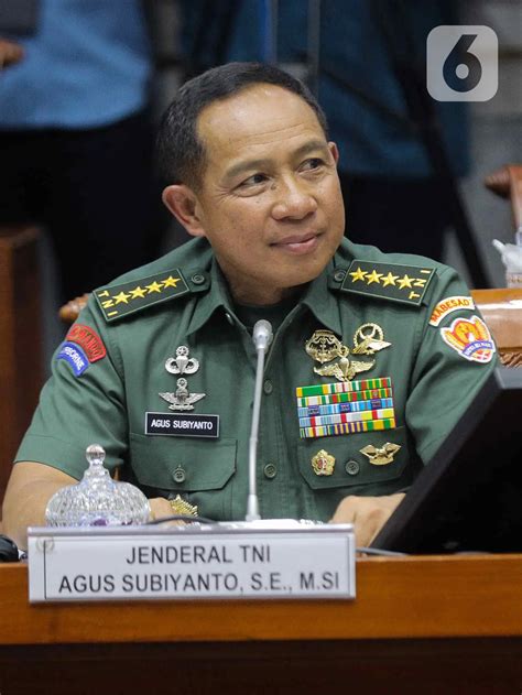 Jenderal Agus Subiyanto Klarifikasi Soal Foto Gibran Bersama Sejumlah