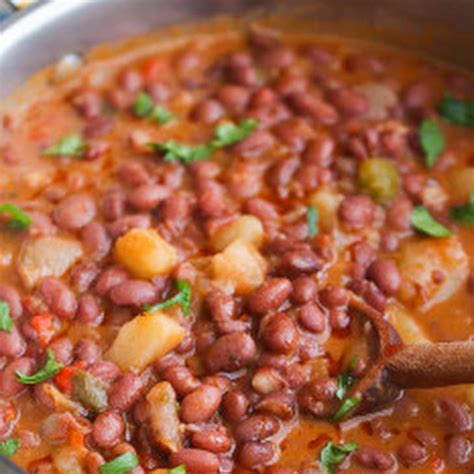 This is a traditional dish all puerto ricans could relate to, it's very good and flavorful and could be eaten with pork chops or fried chicken or any other if so cover shut the stove and now you are ready to enjoy your delicious puerto rican rice and beans. Puerto Rican Style beans Recipe with canola oil, cilantro ...