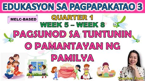 Filipino 3 Quarter 1 Week 6 Melc Based Pagsunod Sa Pa Vrogue Co