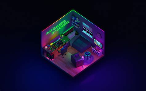 gamer room wallpapers top free gamer room backgrounds wallpaperaccess images