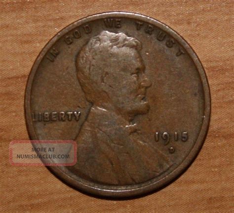 1915 D Lincoln Wheat Penny