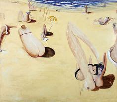 Brett Whiteley Balmoral Oil And Collage On Canvas X Cm