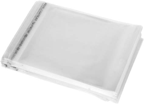 Pack Of 100 Crystal Clear 9 X 12 Plastic Bags Self Seal Cellophane
