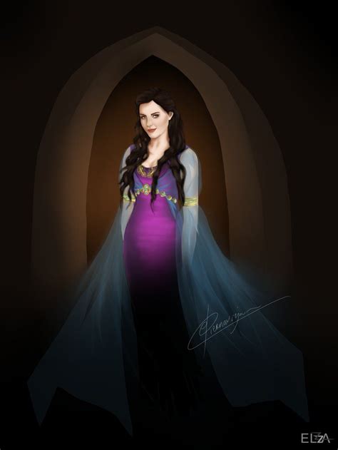 The Dark Queen By Elzza Gorgeous Morgana Fanart Merlin Morgana Merlin
