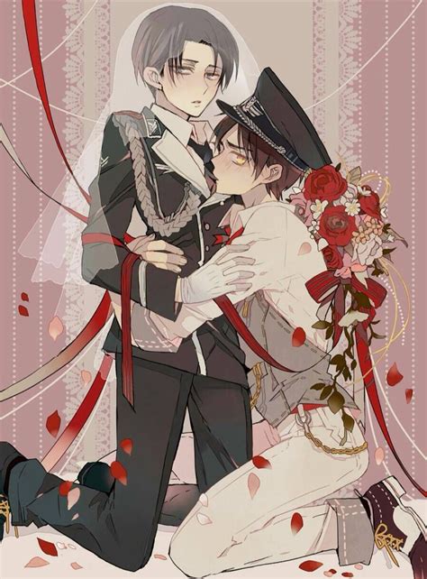 Levi Married To Eren~ Love Levi Shy Face Cr To Creator Ataque A