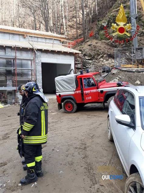 L'incidente questa mattina a papiano. Incidente sul lavoro a Cavargna - 10 dicembre 2018