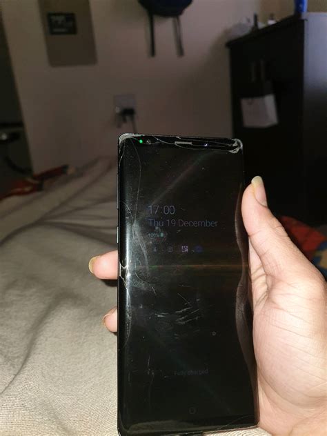 Note 9 Screen Broken Samsung Members