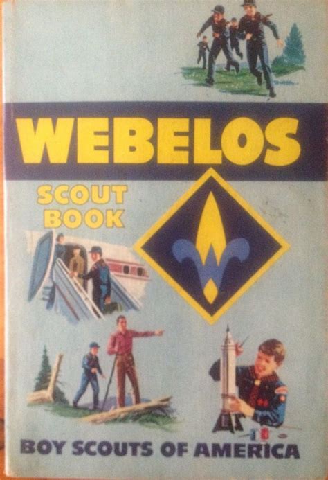 Vintage Webelos Boy Scout Manual Scout Book 1969 Printing Scout Books
