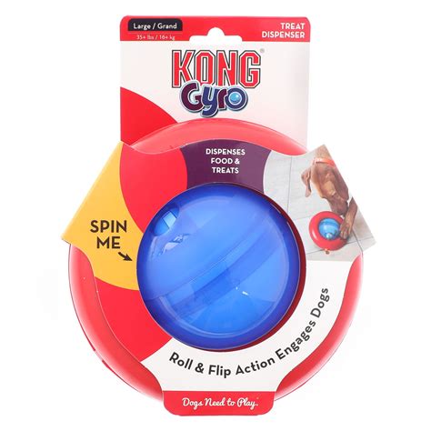 Kong Gyro Ball Dog Toy Dog Interactive Toys Petsmart