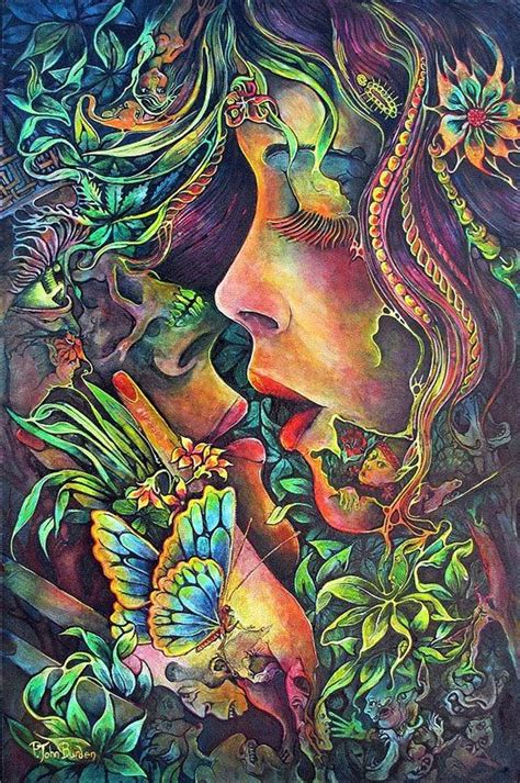 Psychedelic Experience Hippie Art Art Love Art