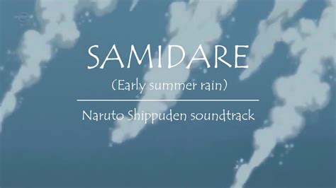 Samidare Naruto Shippuden Ost Cover Youtube