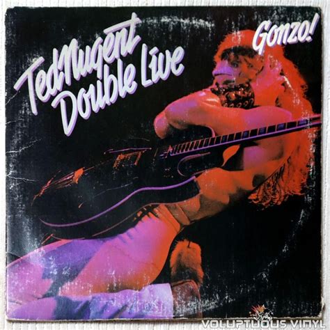 Ted Nugent ‎ Double Live Gonzo 1978 2xlp En 2020 Pochette Album