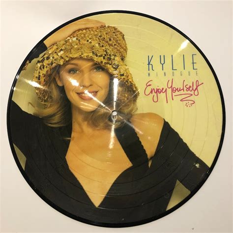 KYLIE MINOGUE Enjoy Yourself Picture Disc Vinyl Record Etsy