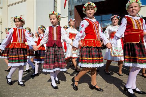 Belarusian People Celebrate The City Day Of Minsk Editorial Stock Photo