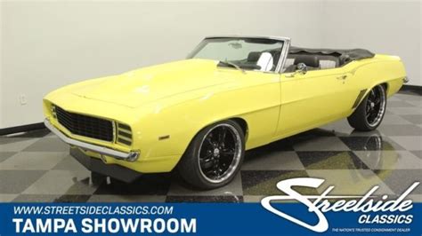 1969 Chevrolet Camaro Rs Restomod Convertible 350 V8 Crate Supercharged