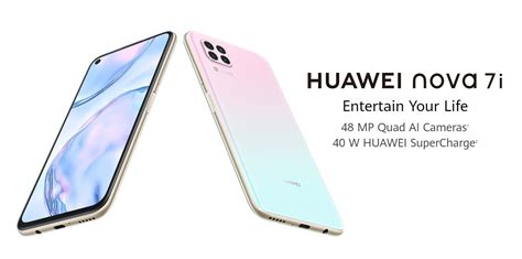It is powered by hisilicon kirin 810 chipset, 8 gb of ram and 128 gb of internal storage. Huawei Nova 7i launching on March 14 in Singapore, pre ...
