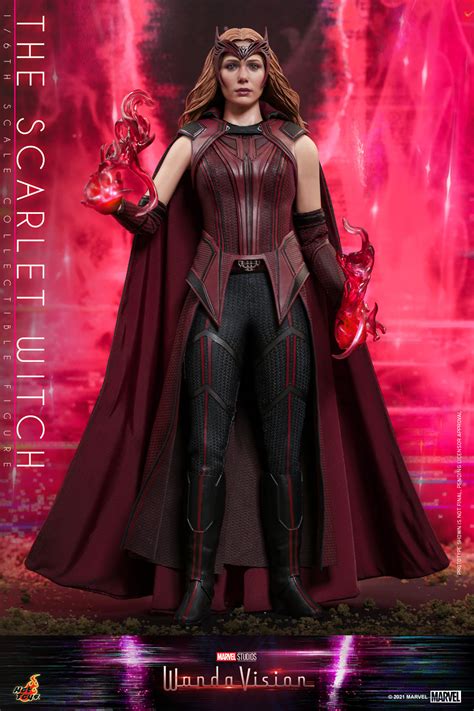 Hot Toys Reveals Stunning Wandavision Scarlet Witch And Vision
