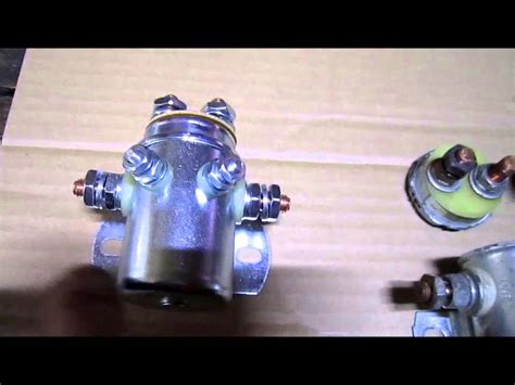 How A Starter Solenoid Works And Looks Inside Youtube