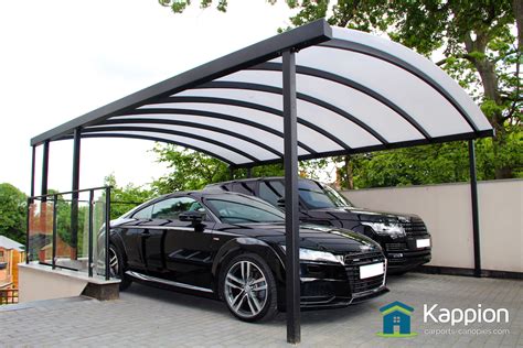D charcoal galvanized steel carport, car canopy and shelter with 362 reviews and the arrow 12 ft. Double Carport Installed in Nottingham | Kappion Carports & Canopies