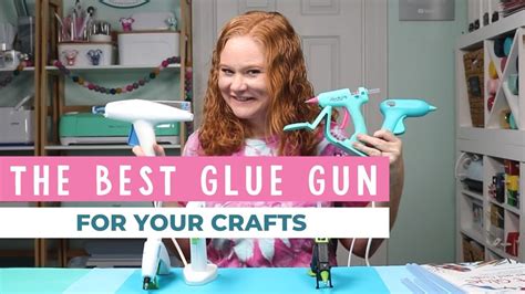 The Best Glue Gun For Crafts Is It The Cricut Glue Gun Youtube