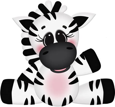 Zebra Clip Art Cute Baby Zebra Clipart Png Download Large Size