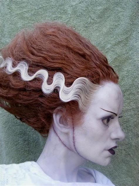 Bride Of Frankenstein Bust Its Flat Out Insane Bride Of Frankenstein Hair Bride Of