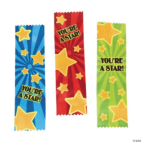 Youre A Star Ribbons Oriental Trading