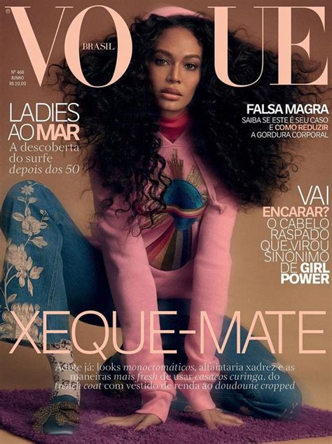 Joan Smalls Cover Girl En Vogue Brasil Single And Fabulous