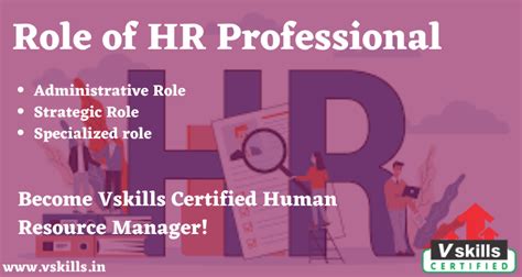 Hr Tutorial Role Of Hr Professional