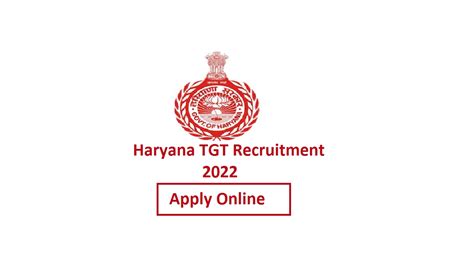 haryana tgt recruitment 2022 apply online 7471 posts