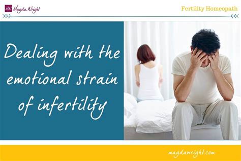 Dealing With The Emotional Strain Of Infertility Magda Wright Homeopathy