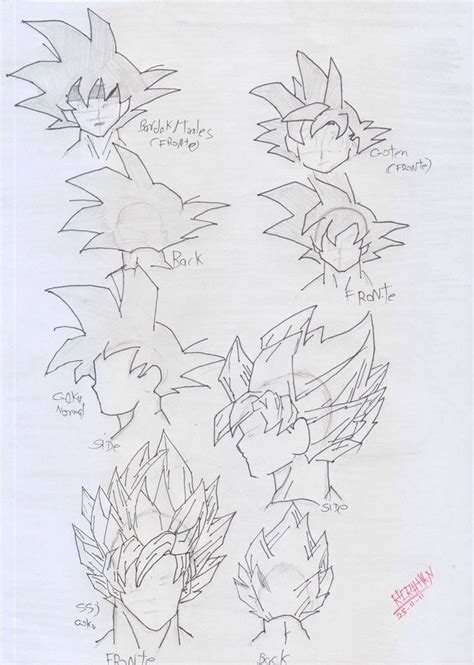 My wife and i like watching anime. Best 25+ Goku drawing ideas on Pinterest | Super saiyan 4 ...