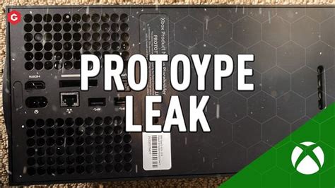 Xbox Series X Prototype Leak Reveals Ports