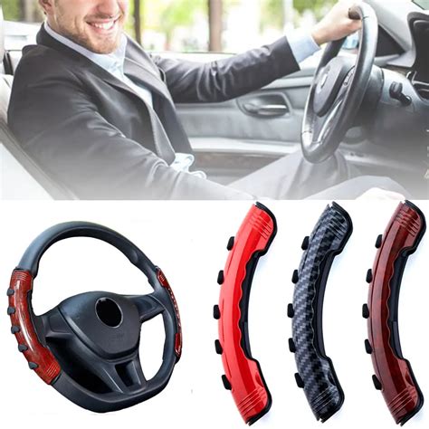 1set Silicone Steering Wheel Cover Universal Padded Grip For Car Truck