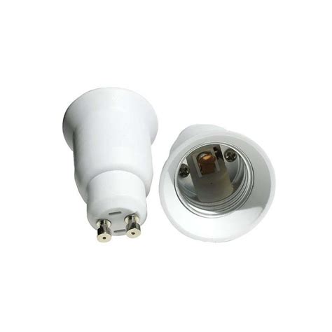 Home And Garden E27 To Gu10 Light Socket Adaptor Lamp Holder Bulb