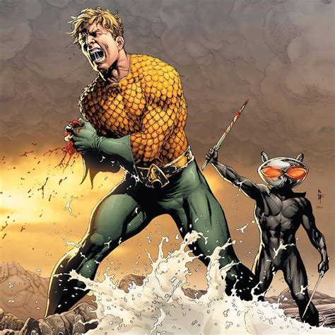 Dc Comics On Instagram Aquaman Vs Black Manta By Gary Frank And Nathan