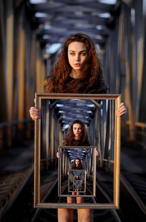 Recursion By Dmitry Gievsky Mirror Photography Self Portrait