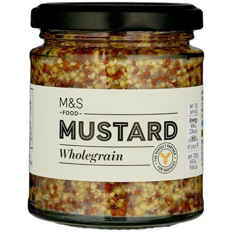 Mands Wholegrain Mustard Ocado
