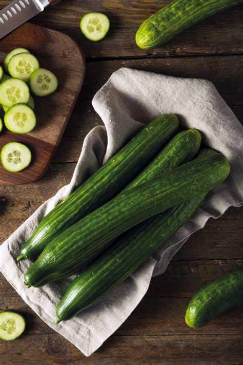 Cucumber Burpless Tasty Green F1 Vegetable Seeds Unwins Jacksons