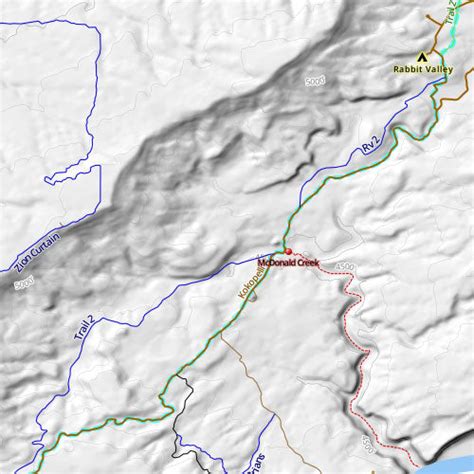 Kokopelli Trail Map By Orbital View Inc Avenza Maps